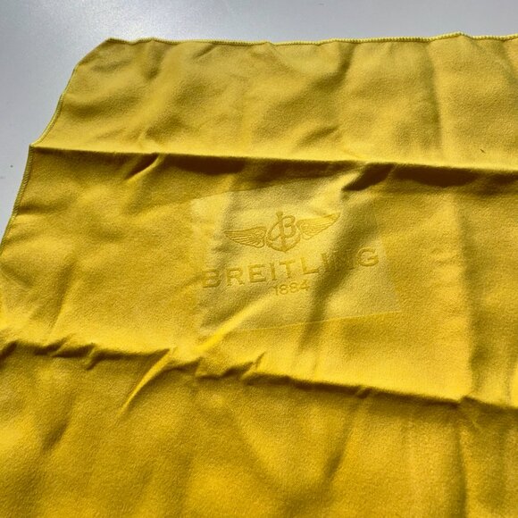 #139 BREITLING EMBOSSED CLEANING CLOTH  WATCH CLEANING CLOTH - Picture 8 of 14